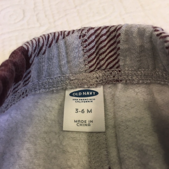 3-6m (6/$20) Checkered Sweatpants by Old Navy - Picture 6 of 6